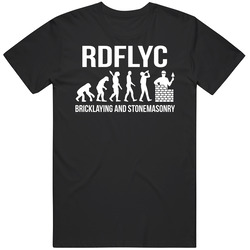 Bricklayer Evolution Black Classic Retro T Shirt