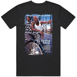 Baby Boy Tyrese Movie Cover Grunge Classic Retro T Shirt
