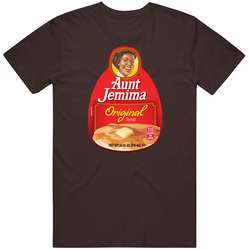 Aunt Jemima Maple Syrup Label Classic Retro T Shirt Aunt Jemima Maple Syrup Label Classic Retro T Shirt