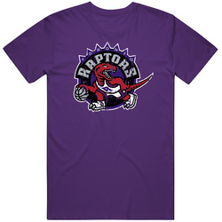 Toronto Raptors Retro Distressed Logo Classic Retro T Shirt