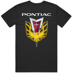 Pontiac Trans Am Ws6 Firebird Racing Muscle Car Logo Mens Black Classic Retro T Shirt