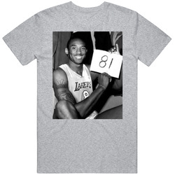 Kobe 81 Point Night Classic Retro T Shirt
