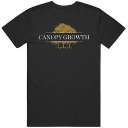 Canopy Growth Corp Canadian Cannabis Stocks Classic Retro T Shirt