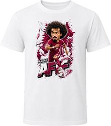 Akram Afif Qatar Soccer Caricature 2026 World Cup T Shirt