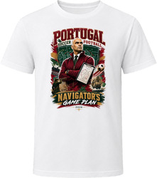 Portugal Soccer Football Coach Navigator's Game Plan T Shirt