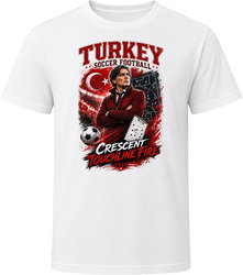 Turkey Soccer Football Coach Crescent Touchline Fire T Shirt