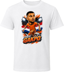 Cody Gakpo, Netherlands Caricature Soccer 2026 T Shirt