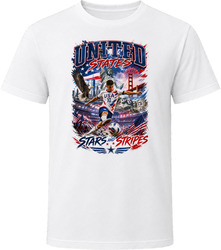 United States Stars And Stripes Soccer Football 2026 National Pride T Shirt