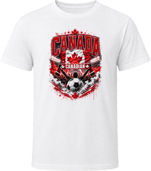 Canada Canadian Soccer Football National Supporters T Shirt