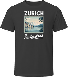 Zurich Switzerland Vacation Tourist Shop T Shirt
