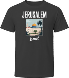 Jerusalem Israel Vacation Tourist Shop T Shirt