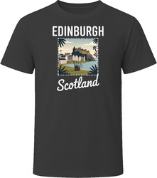Edinburgh Scotland Vacation Tourist Shop T Shirt
