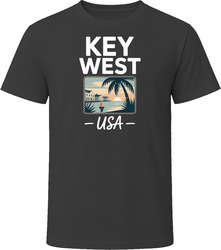 Key West Usa Vacation Tourist Shop T Shirt
