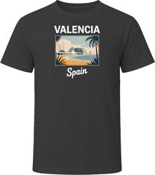 Valencia Spain Vacation Tourist Shop T Shirt