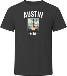 Austin Usa Vacation Tourist Shop T Shirt