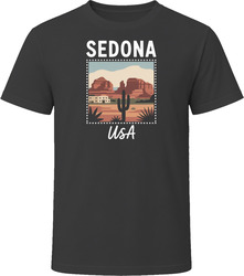 Sedona Usa Vacation Tourist Shop T Shirt