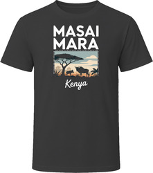 Masai Mara Kenya Vacation Tourist Shop T Shirt