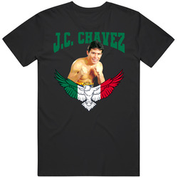 Jc Chavez 90s Champion Men’s 100% Cotton Black T Shirt