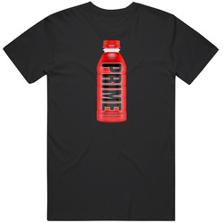Prime Tropical Punch Men’s 100% Cotton Black T Shirt