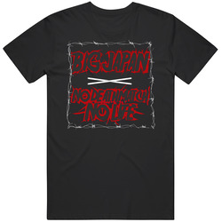 Big Japan No Deathmatch No Life Men’s 100% Cotton Black T Shirt