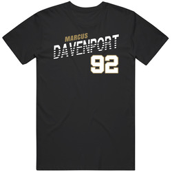 Marcus Davenport 92 Favorite Player New Orleans Football Fan Men’s 100% Cotton Black T Shirt