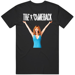 The Comeback Lisa Kudrow Tv Show Fan Men’s 100% Cotton Black T Shirt