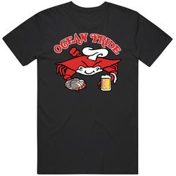 Ocean Pride Restaurant Maryland's Most Famous Restaurant Men’s 100% Cotton Black T Shirt