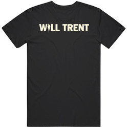 Will Trent Tv Series Fan Men’s 100% Cotton Black T Shirt