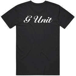 G-unit Records Hip Hop Record Label Music Lovers Men’s 100% Cotton Black T Shirt