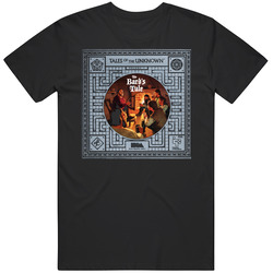 The Bard's Tale Classic Rpg Video Game Men’s 100% Cotton Black T Shirt