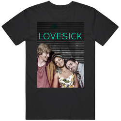 Lovesick Netflix Original Fan Men’s 100% Cotton Black T Shirt