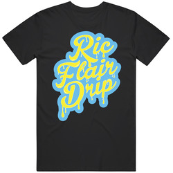 Ric Flair Drip Retro Fan Men’s 100% Cotton Black T Shirt