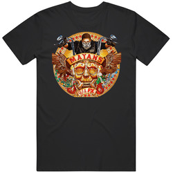 Mayans Promo Sons Of Anarchy Spinoff Jacket Men’s 100% Cotton Black T Shirt