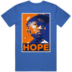 Francisco Lindor Hope Men’s 100% Cotton Royal Blue T Shirt