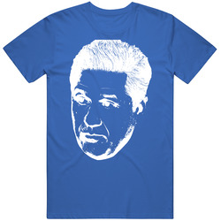 Coach John Calipari Kentucky Sweet Sixteen Basketball Tournament Fan Men’s 100% Cotton Royal Blue T Shirt