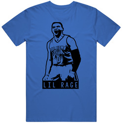 Russell Westbrook Lil Rage Oklahoma Basketball Men’s 100% Cotton Royal Blue T Shirt