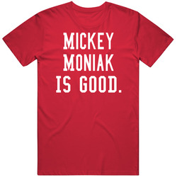 Mickey Moniak Is Good Men’s 100% Cotton Red T Shirt