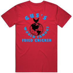 Gus's World Famous Fried Chicken Best Southern Restaurants Men’s 100% Cotton Red T Shirt