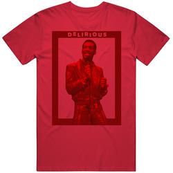 Eddie Murphy Delirious Standup Comedy Men’s 100% Cotton Red T Shirt
