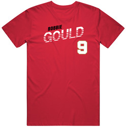 Robbie Gould 9 Favorite Player Fan Men’s 100% Cotton Red T Shirt