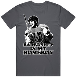 Ivan Barbashev Is My Homeboy Men’s 100% Cotton Grey T Shirt