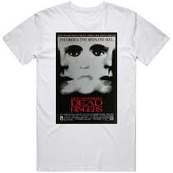 Dead Ringers Retro Movie  Fan Men’s 100% Cotton White T Shirt