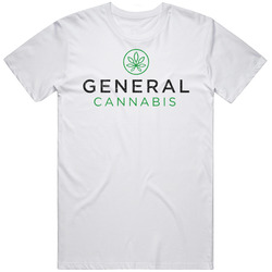 Vintage General Cannabis Corp Cann Cannabis Marijuana United States Stocks Fan Men’s 100% Cotton White T Shirt