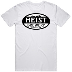 Heist Brewery Favorite Restaurant Men’s 100% Cotton White T Shirt