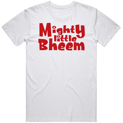 Mighty Little Bheem Netflix Original Series Fan Men’s 100% Cotton White T Shirt