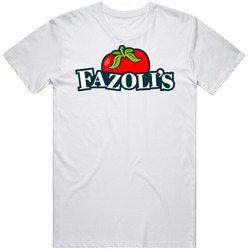 Fazoli's Men’s 100% Cotton White T Shirt