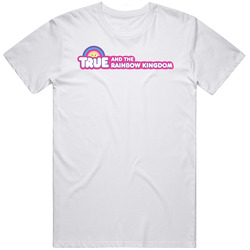 True And The Rainbow Kit Logo Netflix Original Fan Men’s 100% Cotton White T Shirt