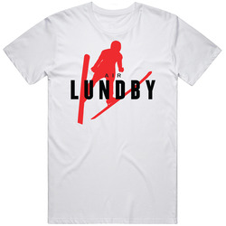 Maren Lundby Norway Ski Jump 2018 Olympic Air Athelete Fan Men’s 100% Cotton White T Shirt