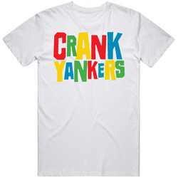 Crank Yankers Show Men’s 100% Cotton White T Shirt