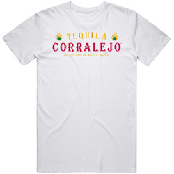 Corralejo Tequila Booze Drink Men’s 100% Cotton White T Shirt
